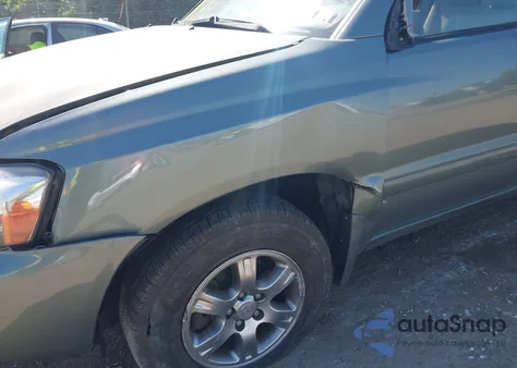 2006 Toyota Highlander V6 from USA, damaged, VIN JTEDP21A460099717